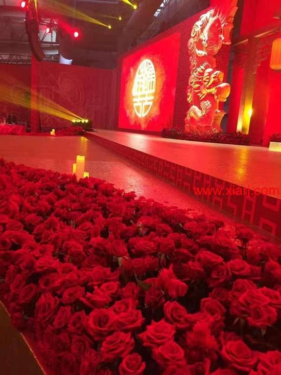股神赵老哥举办最土豪婚礼 婚礼现场全部真花布置!一个字豪~!